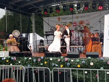 Festyn ogrodniczy w Nieborowie - relacja, 