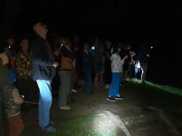 Międzynarodowa Noc Nietoperzy w Nieborowie - relacja, 