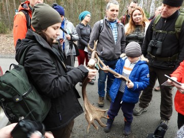 VII Zimowy Spacer Pieszy po Puszczy Bolimowskiej - relacja, Lech Łysio