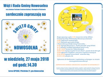 Świeto gminy Nowosolna 2018, 