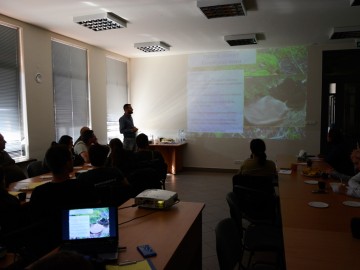 Szkolenie dot. grzybów nadrzewnych i nadrewnowych dla pracownikow ZPKWŁ 17.09.2018r., 