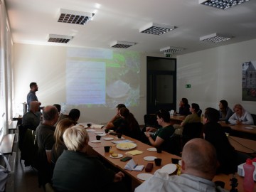 Szkolenie dot. grzybów nadrzewnych i nadrewnowych dla pracownikow ZPKWŁ 17.09.2018r., 