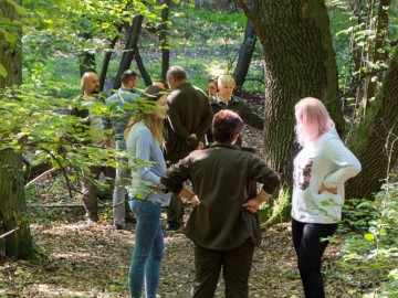 Szkolenie dot. grzybów nadrzewnych i nadrewnowych dla pracownikow ZPKWŁ 17.09.2018r., 