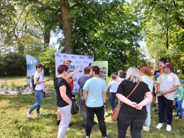 Inauguracja porjektu Owocowe łódzkie w CRE WŁ w Zgierzu, 