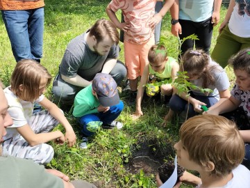 Inauguracja porjektu Owocowe łódzkie w CRE WŁ w Zgierzu, 