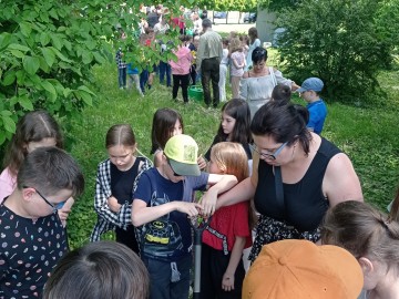 Inauguracja porjektu Owocowe łódzkie w CRE WŁ w Zgierzu, 