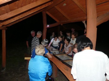 Warsztaty enotomlogiczne - wabienie motyli nocnych w Tadzinie 28.07.2018r., 