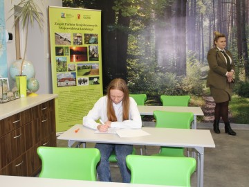 Parkowy etap konkursu PPKP w Sieradzkich Parkach Krajobrazowych, 