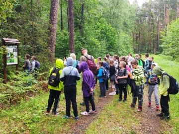 Spacer edukacyjny wokół rezerwatu Hołda, 