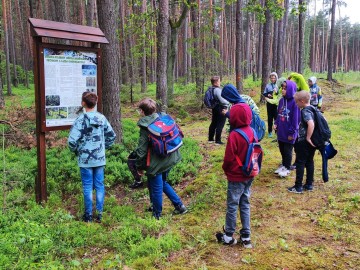 Spacer edukacyjny wokół rezerwatu Hołda, 