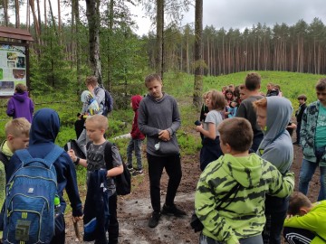 Spacer edukacyjny wokół rezerwatu Hołda, 