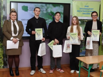 Etap parkowy XXIV edycji konkursu Poznajemy Parki Krajobrazowe Polski w ZPKWŁ, 